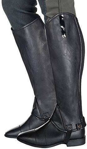 HKM Elastik Reitletten schwarz 28