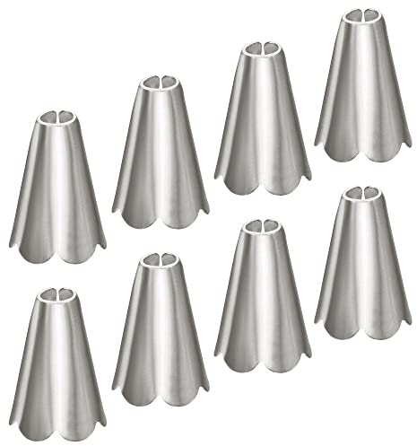 sourcing map Pull Cord Tassels Window Blind Extender Chain Drop Knobs Round Pull Ends Silver Tone, for Curtain Blinds Shades Light Ceiling Fan Switch, Pack of 8