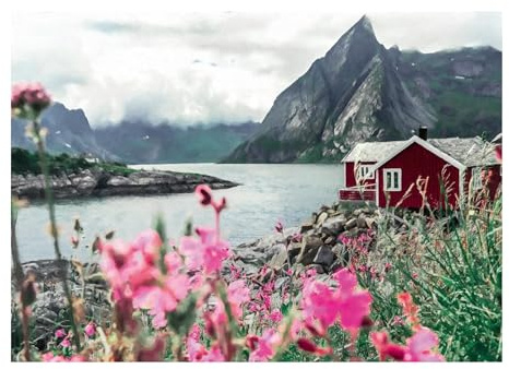 Ravensburger - Puzzle 1000 Pezzi Lofoten Norvegia​ | Puzzle Per Adulti E Tutta La Famiglie | Dimensione Di 70x50 Cm | Regalo Adulti | Regali Natale