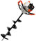 52 cc Gas Powered Erdbohrer elektrisch - Arth Auger Post Hole Digger Borer Ground Fence Drill w/3 Bits