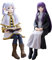 Gooyeh Frieren: Beyond Journey's End Actionfigur 14.5CM - Frieren & Fern Anime Charakter Auto Skulptur Tischdekoration Desktop Dekoration Sammlerstück 2PCS