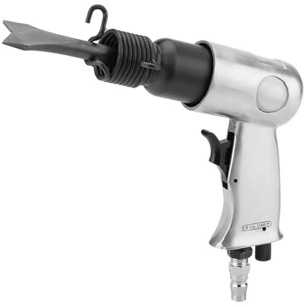 Consumo di gas 114 l/min Martello industriale da 1/4 150 mm, impugnatura potente, scalpello con impugnatura diritta, martello pneumatico, pala - Utensili ad aria compressa