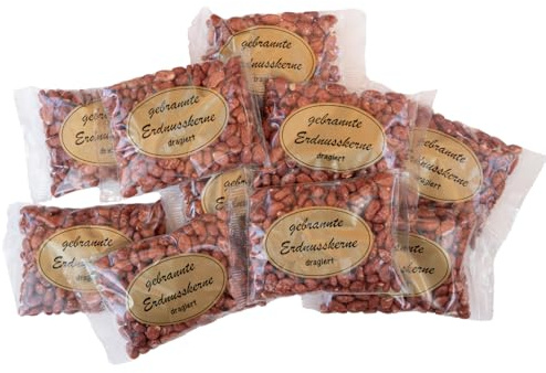 nutkarma Gebrannte Erdnusskerne (10x100g) I unglaublich lecker I Das Original