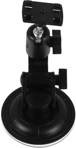 Zerodeko Soporte de Ventosa para Teléfono y Tableta para Coche, Base Grande Succión Fuerte, Compatible Varios Tamaños, Rotación 360°, Soporte para Parabrisas y Navegación en Automóvil