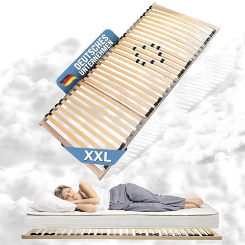 Coemo XXL Lattenrost Big Size extra stabil bis 200 kg belastbar, 140x200 cm
