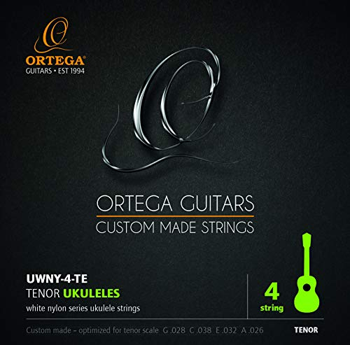 Ortega Guitars Saiten - für Tenor-Ukulelen (UWNY-4-TE)