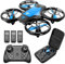4DRC V8 Mini Drone Enfant, Drone Jouet Télécommandé, 27 Mins Autonomie avec 3 Batteries, Mode sans Tête, Maintien de l'altitude, Facile à utiliser, Parfait pour Enfants et Débutants