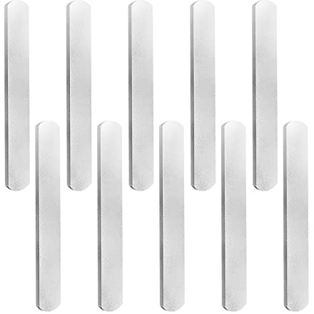 Dhouse 12PCS Steel Plates for Weighted Vest Rustproof Strength