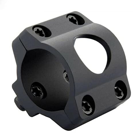 SanCiYu 25,4 mm Mlok Offset Torcia ad Anello, Staffa di Montaggio per Torcia in Lega di Alluminio per MLOK Handguard Shooting Hunting
