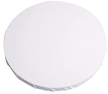 1 Packung Künstler-Leinwand, 40 cm, gespannte Leinwandrahmen, runde Kunsttafel für Acryl- und Ölgemälde