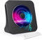 Lettore CD da scrivania con trasmettitore Bluetooth, lettore radio portatile con altoparlanti e timer, lettore radio CD con porta AUX/USB, custodia antipolvere, display LCD