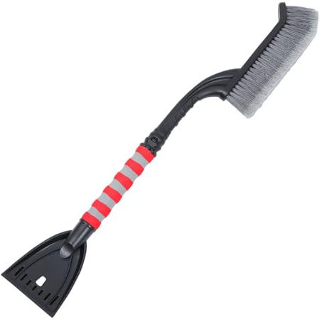 FUNOMOCYA Pala De Nieve Desmontable para Coche Premium Quitanieves Desmontable para Limpiar Ventanas Invierno Cepillo