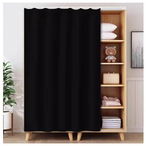 Tenda antipolvere per armadio, 120 x 180 cm, per porte scorrevoli, protezione per mensole, armadio, anta, tessuto antipolvere, per armadi e armadietti.