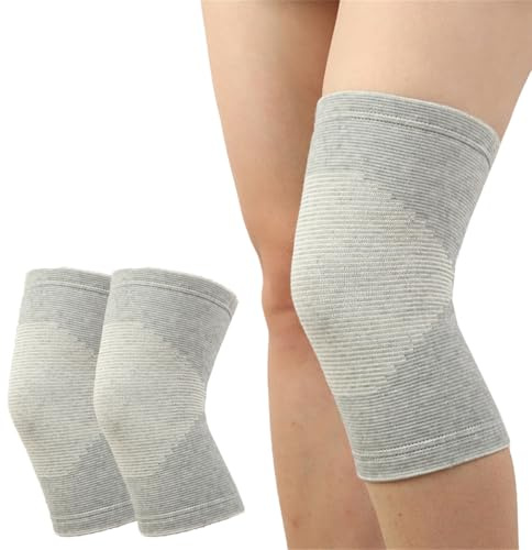 MEIION Bambus Kniebandage für Damen & Herren – Kompressionsbandage gegen Knieschmerzen, Arthrose, Sport & Alltag – Atmungsaktiv, Gelenkstütze, Schmerz- & Schwellungslinderung