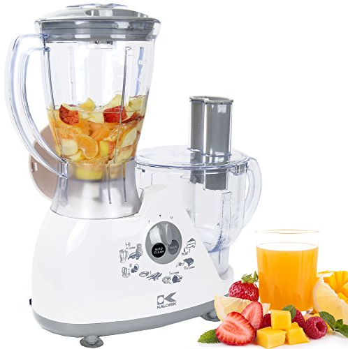 KALORIK Robot da Cucina KA RB 2000 Food Processor frullatore spremiagrumi Tritatutto Chopper con tanti accessori