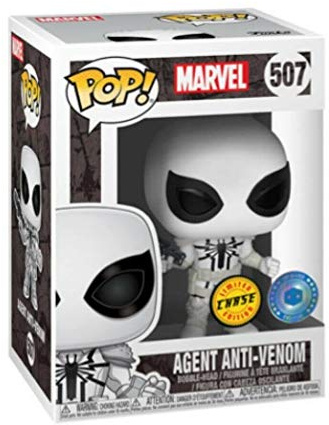 Funko Pop! Marvel Agent Anti Venom Chase Exclusive Vinyl Figure