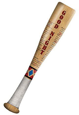Funidelia | Harley Quinn Schläger zum Aufblasen - Suicide Squad 100% OFFIZIELLE für Damen Superhelden, DC Comics, Suicide Squad, Bösewicht, Zubehör für Kostüm - Lustige Kostüme für Deine Partys