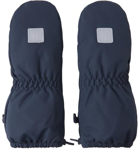 Reima Toddlers Tassu Mittens Blau - Warme Wasserabweisende Kleinkinder Handschuhe, Größe 1 - Farbe Navy