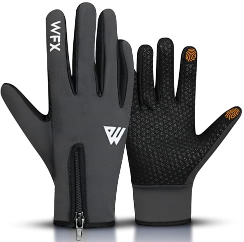 WESTWOOD FOX WFX Guantes de Invierno con Pantalla táctil Antideslizantes cálidos Resistentes al Viento Deportes térmicos Hombres Mujeres Guantes Bicicleta al Aire Libre Correr Acampar Conducir L