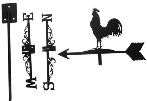 YXKJHH Banderuola da Tetto, banderuola da Giardino, banderuola da Giardino, banderuola da Giardino a Forma di Gallo, banderuola da Giardino, banderuola da Giardino, banderuola da Giardino