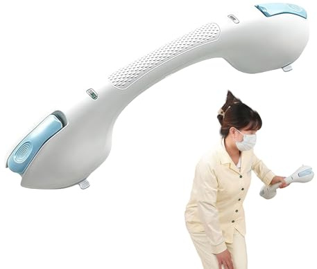 Barres D'Appui De Douche Pour Seniors | Barres De Salle De Bain à Ventouse Antidérapantes - Aides Pour Bains Accessoires De Soutien Personnes Âgées Autonomie Quotidienne