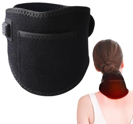 Cuscinetti Riscaldanti Per La Schiena Cintura Elettrica Traspirante per | Cuscinetto Riscaldante Ergonomico Per Il Collo per Uomini Donne Adolescenti Nonni Genitori Figli