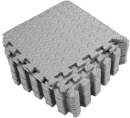 Cabilock 12pièces Tapis De Jeu Patchwork à Motif De Tapis De Sol Absorbant Épais Antidérapant Pour Salle De Sport Entraînements