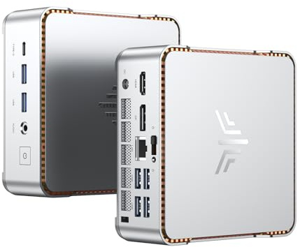 NiPoGi H2 Mini PC Intel Core-i5 14450HX(8C/16T,up to 4.8GHz) Mini Computers 32GB DDR4(Expandable, Not LPDDR) 1TB SSD Intel UHD Graphics(14th Gen Intel) W11 Pro Triple Display/HDMI+DP+USB-C/WiFi6/BT5.2