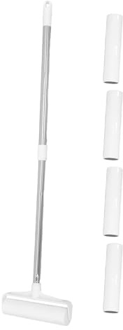 BESPORTBLE Pet Hair Remover Lint Roller with Long Handle and 19cm Sticky Refill Rolls for Carpet, Furniture, Clothes – Reusable Pet Fur Remover for Home and Travel