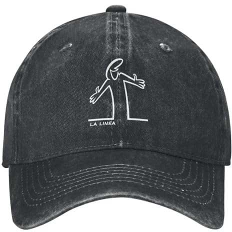 PZIDKATEE La Linea Cartone Animato Cappello da Baseball Show TV Hippie y2k Cappello da Camionista Unisex Adolescenti Casual Designer