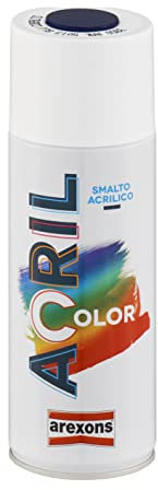 AREXONS BOMBOLETTA Smalto Spray Acrilico 3950 Blu Cobalto RAL 5013, 7, 400 ml (Confezione da 1)