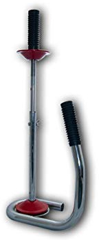 Stretchfolienabroller mit Feststellbremse | Profi Handabroller für Stretchfolie | Abroller für Rollen mit Kerndurchmesser von ca. 50mm