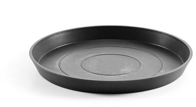ECOPOTS Amsterdam soucoupe - anthracite Ø 45 cm