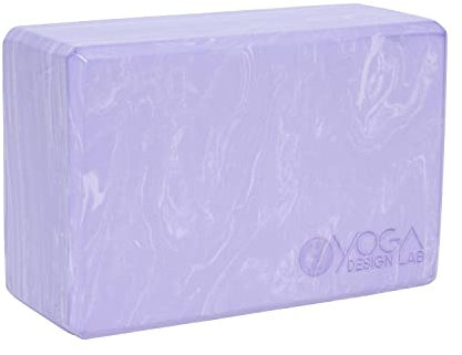 Yoga Design Lab Der Yogablock | Umweltfreundlicher Luxus | Besondere Griffigkeit und Stärke | Natürlich, Langlebig, Reisefreundlich (Lavender)