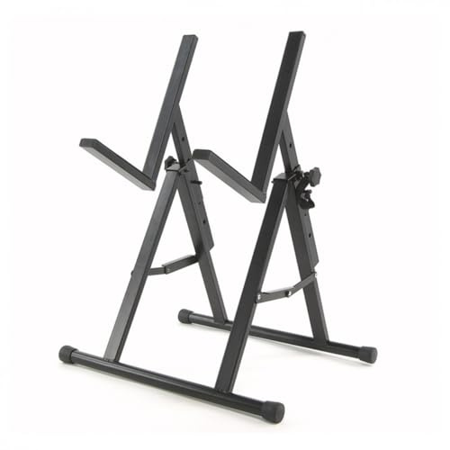 Guitar Amplifier Stand Heavy Duty & Height Adjustable | Heavy-duty stand for 1x12 combo amps, height adjustable 61-74cm, 50kg max weight, non-slip rubber grips