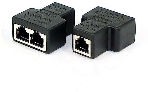 CY Adapter STP UTP Cat6 RJ45 8P8C Stecker auf Dual RJ45 Splitter Netzwerk Ethernet Patchkabel Adapter