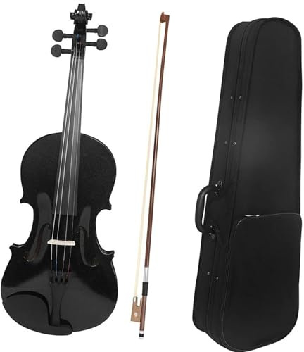 strumento violino 4/4 Set Di Violino Con Custodia Arco Di Violino Per Studenti Principianti Violini In Legno Massello Kit Per Principianti Di Strumenti Musicali