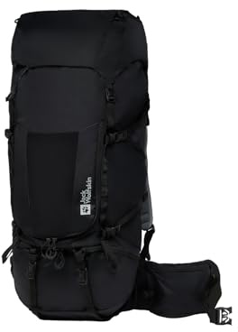 Jack Wolfskin Unisex Trailflair Backpack, schwarzes, Orta