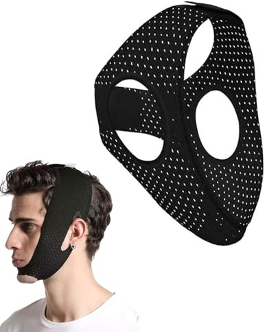 TPZORJX 1pcs Bandage lifting pour le visage V Line Masque,Masques pour le visage,Masque En Forme De V Lifting Masque Visage,Visage,Masques Faciaux En V Pour Hommes Femmes