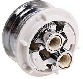 LIFKOME Botón Para Tanque Del Inodoro Doble Redondo 38 Mm Accesorio Plástico Duradero 4 Piezas Para Baño Doméstico y Hotel Uso Práctico