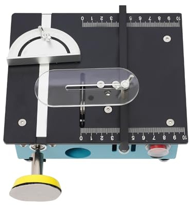 Mini scie circulaire électrique de table, 96W, portable, petite scie électrique pour bois, passe-temps, travail du bois
