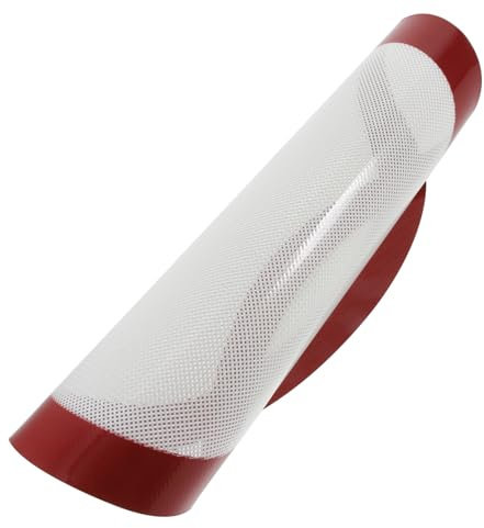 DECOMELODY Silicone Baking Mat Microwave Mat and Oven Liner Non-Stick Round 12 Inch with Even Heat Distribution Random Color Versatile Usage for Cooking Pizza, Seafood, Cookies, and Pastry Baking