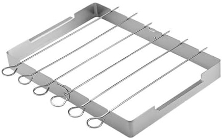 SHINEOFI Parrilla Portátil de Acero Inoxidable Plegable Resistente al Calor para Barbacoa al Aire Camping Picnic Familiar