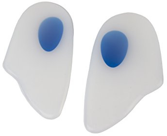 PRO 11 WELLBEING - Cojines de silicona para el talón, Blanco, 44785