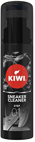 Kiwi Shoe Cleaner, Sneaker Cleaning Spray Foam for Dirt & Stains, Step 1, 75 ml (Pack of 1)