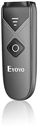 Eyoyo 2D Escáner de Código de Barras Bluetooth, QR Lector de Código de Barras 1D USB 2,4G Inalámbrico Data Matrix con Manual en Castellano y Inglés, Pistola Portátil para iOS, Android, Tabletas y PC