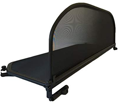 PureWind Windschott kompatibel mit BMW E93 Baujahr 2006-2013 (Schwarz) – Windschott Universal mit Schnellverschluss ohne Tasche