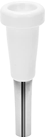 Boquilla De Trompeta, Plástico De Cobre Integrado 7C, Ahorro De Mano De Obra, Accesorios Para Instrumentos Musicales Sin óxido Para Principiantes(Blanco)