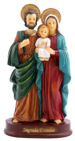 PRETYZOOM weihnachtsdeko Tischdekoration Wohnkultur Kunsthandwerk aus Kunstharz Jesus-Familienszene-Modell-Dekor dekorative Jesus-Skulptur aus Kunstharz Esstisch Statue Marionette Zubehör