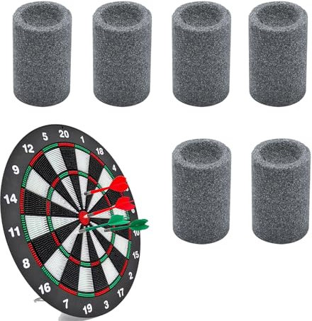 LIAMGUS 6 pcs dart sharpener, dart point sharpener, Wear Resistant Dart Tip Sharpener, Darts Points Accessories, for Sharpening Steel Tip and Removing Barbs